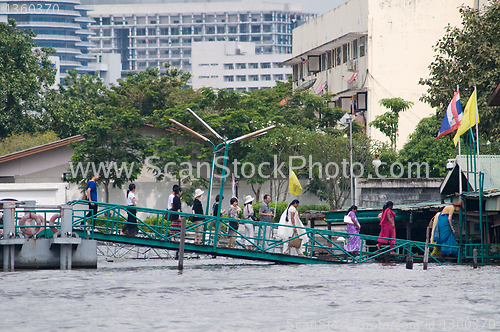 Image of Monsoon flooding in Bangkok October 2011
