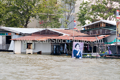 Image of Monsoon flooding in Bangkok October 2011