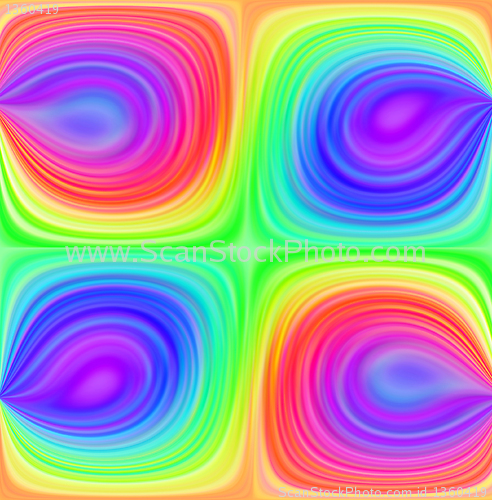 Image of rainbow abstract background