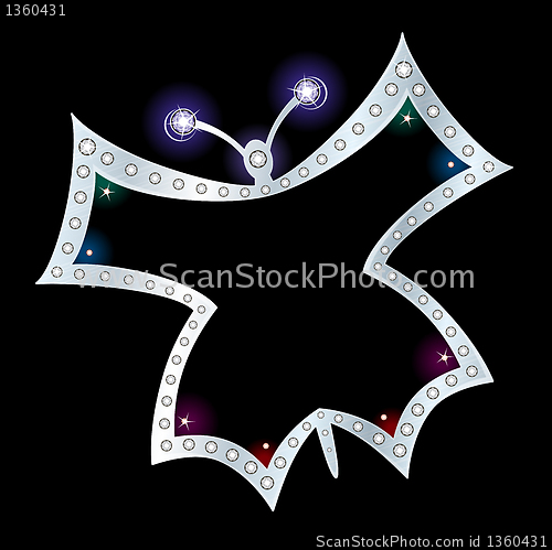 Image of Silver butterfly