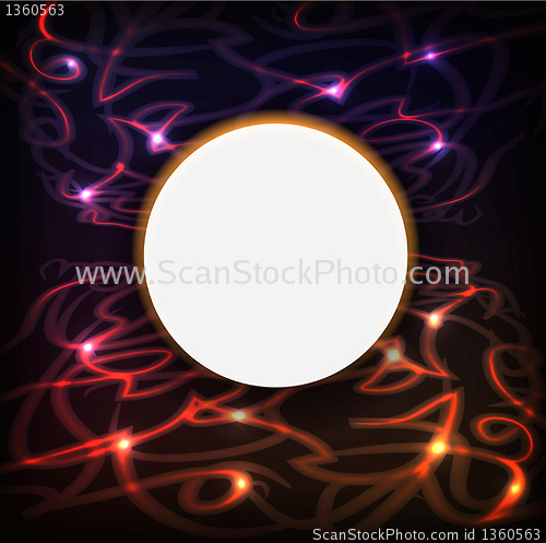 Image of futuristic light traffic. abstract background