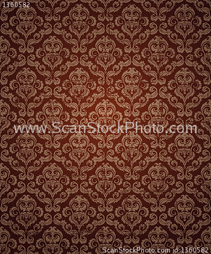 Image of Floral seamless ornament