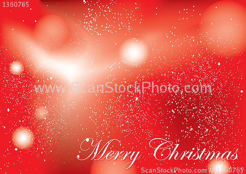 Image of Merry christmas background red