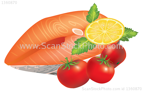Image of Salmon Steak