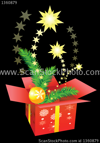 Image of Christmas gift box