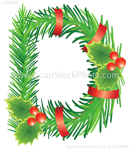 Image of Ñhristmas Letter D