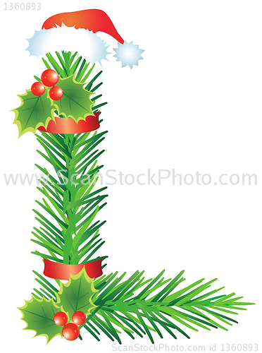 Image of Ñhristmas Letter L