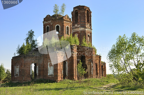 Image of abandoned orthodox church