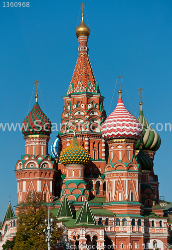 Image of St. Basil Cathedral, Russia, Moscow