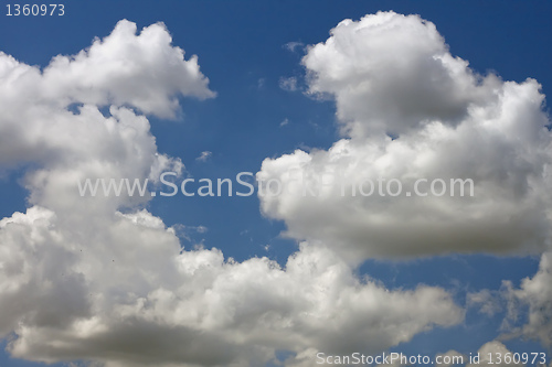 Image of Textures sky with clouds