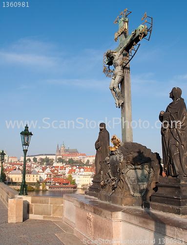 Image of Prague Castle and Charles Bridge