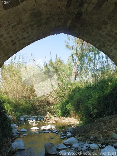 Image of Under the bridge. Flasou. Cyprus