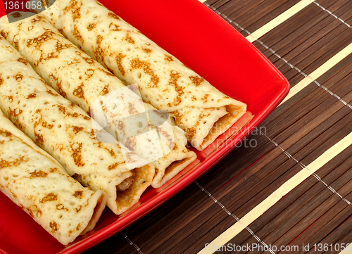 Image of pancakes on a plate