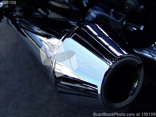 Image of Motorcycle exhaust