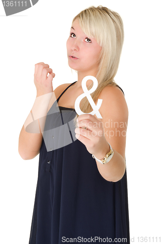Image of Young girl that donÂ´t care