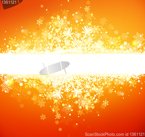 Image of grunge christmas banner 