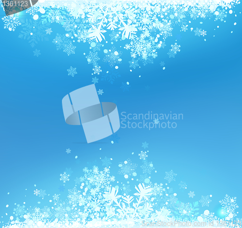 Image of Winter abstract background