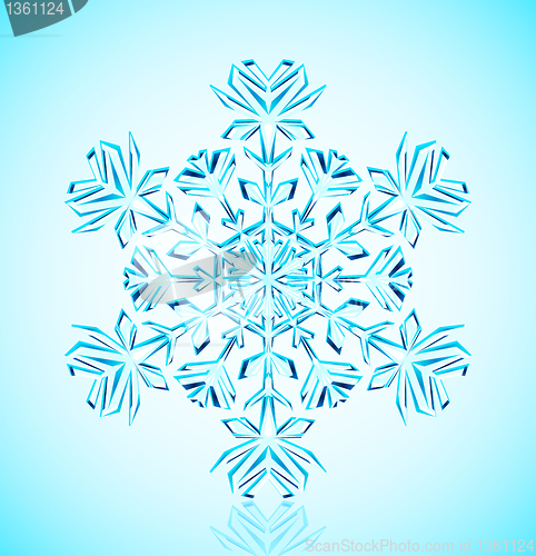 Image of crystal snowflake 