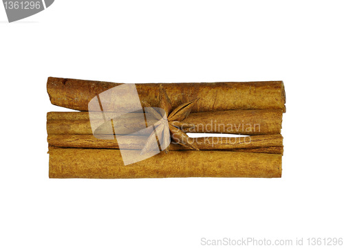Image of Star anise and cinnamon.