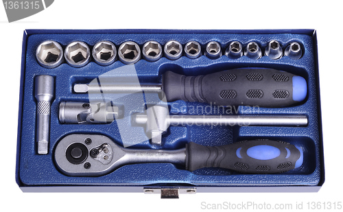Image of Tools in a toolbox