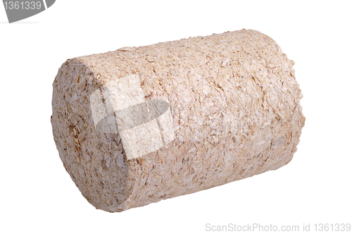 Image of Sawdust briquette