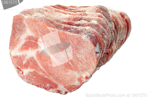 Image of frozen meat