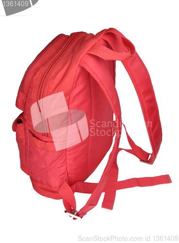 Image of Red schoolbag