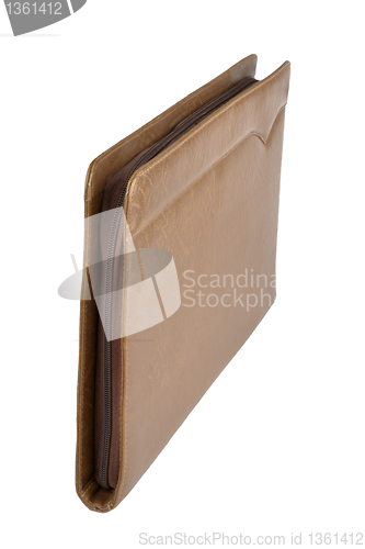 Image of leather folder