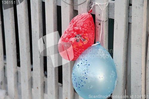 Image of winter baloons
