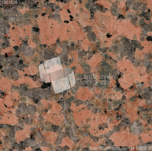 Image of red granite