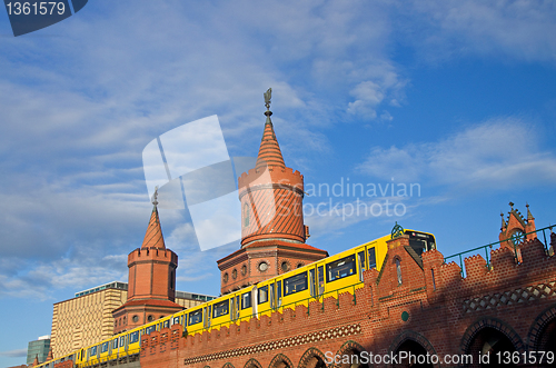 Image of berlin oberbaumbruecke summer