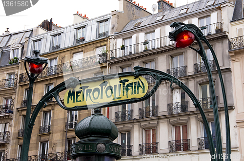 Image of paris metro