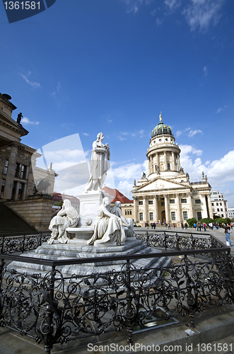 Image of schiller statue gendarmenmarkt