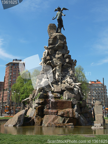 Image of Traforo del Frejus statue, Turin