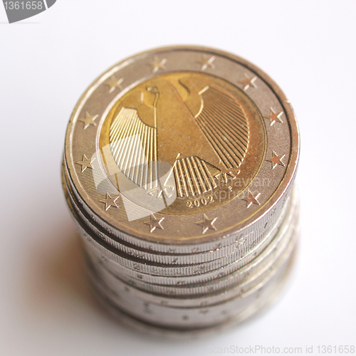 Image of Euro coins