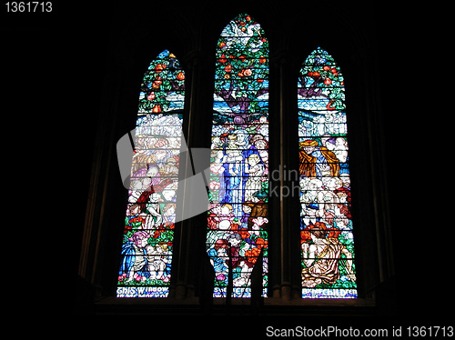 Image of Cathedral glass window