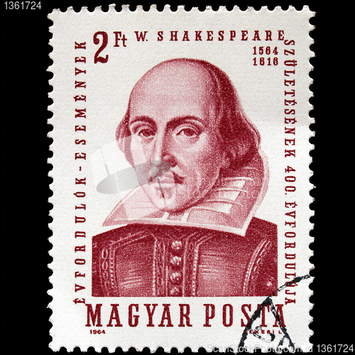 Image of Shakespeare Stamp