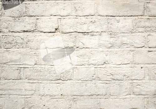 Image of White brick wall