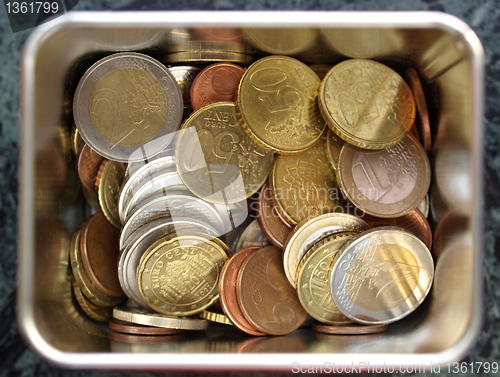 Image of Euro coins