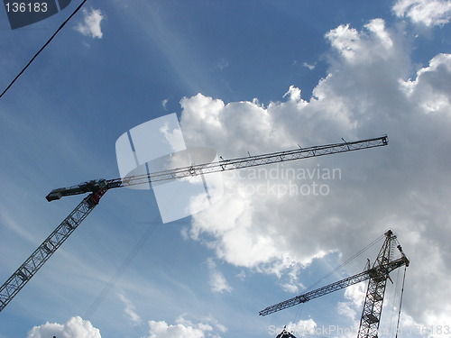 Image of Building cranes