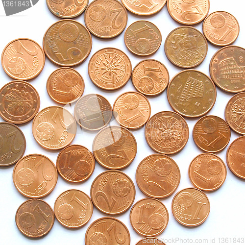 Image of Euro coins