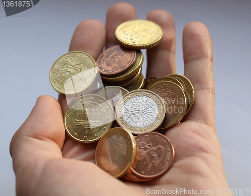 Image of Euro coins