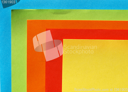 Image of Coloured paper