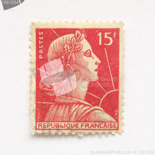 Image of French stamp
