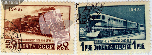 Image of USSR stamps