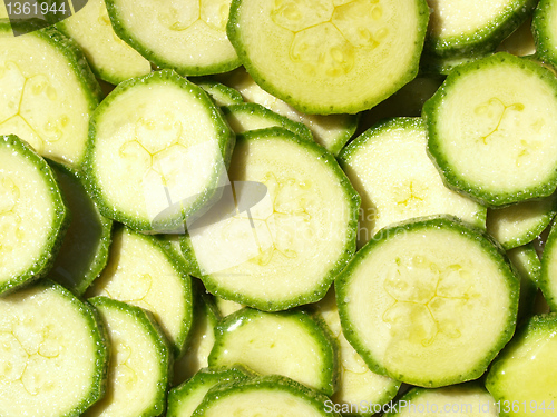 Image of Courgettes zucchini