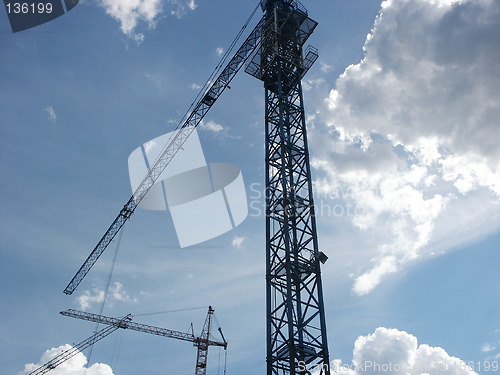 Image of Building cranes