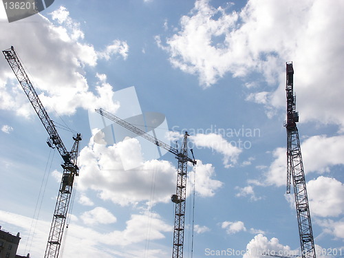 Image of Building cranes