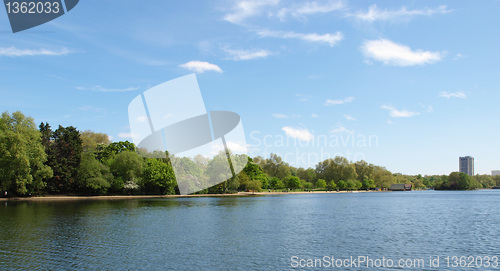 Image of Serpentine lake London