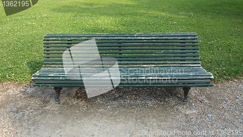 Image of Wooden bench